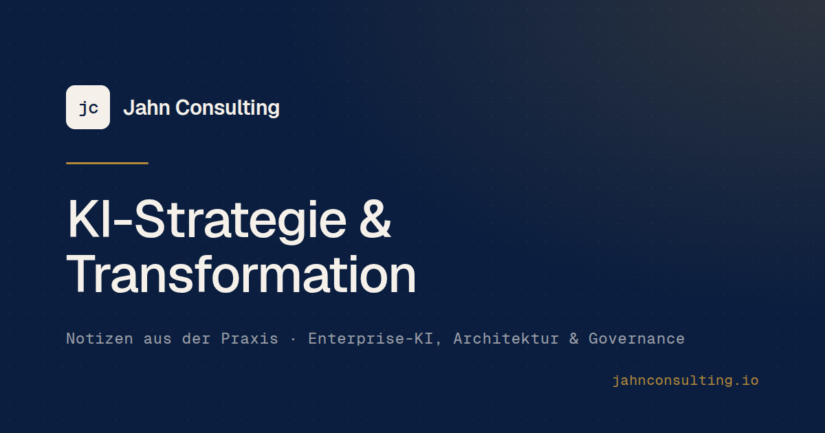 Preview image published by jahnconsulting.io